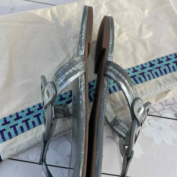 Tory Burch Gray Sandals - Picture 3 of 7